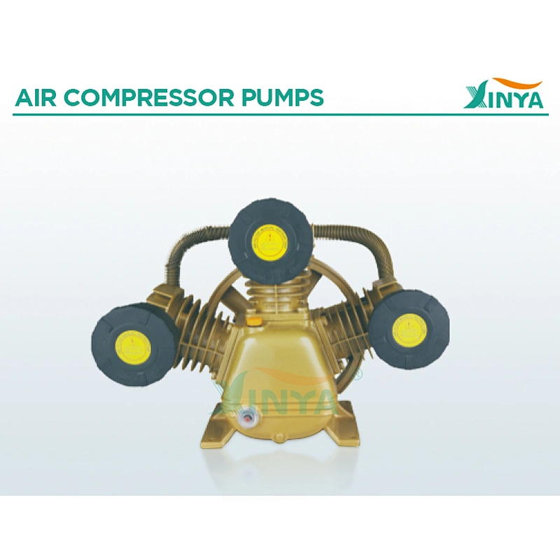 XINYA 7500w 400v three piston motor 200L CE belt driven air compressor  (XY3090B-200)