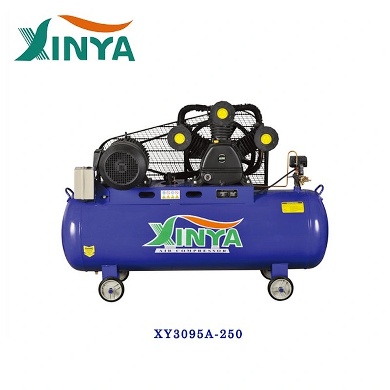 XINYA 7.5kw high pressure 10hp drive motor 250L belt driven air compressor  (XY3095AT-250)