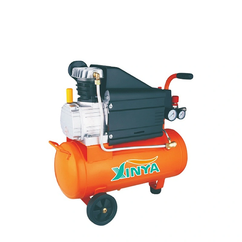 XINYA 50L oil lubricated 1.5kw electric portable piston air compressor manufacturer for spray paint (XYFL50)