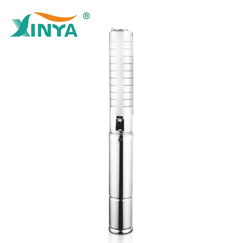 XINYA DC cheap pumps submersible solar powered submersible deep water well pump (3SPSC6/180-D216/2200)