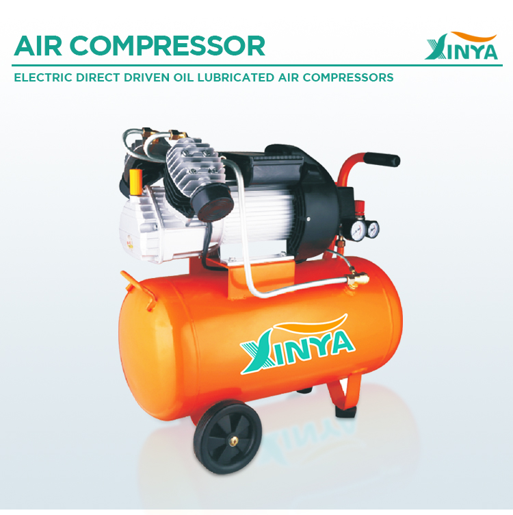 XINYA 5.5hp AC double piston 1 phase 230v portable 600l/min belt