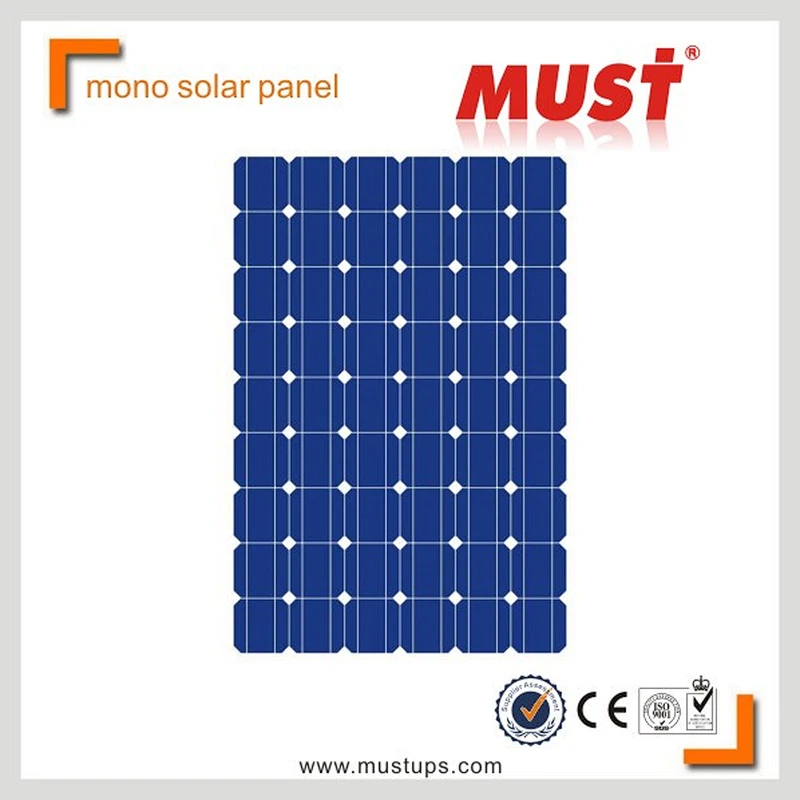 MUST pv mono price per watt solar panels 500 watt solar panel Monocrystalline