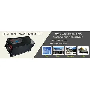 Low Frequency Solar Power Inverter with Charger (1KW/2KW/3KW/5KW/6KW) DC AC Inwerter