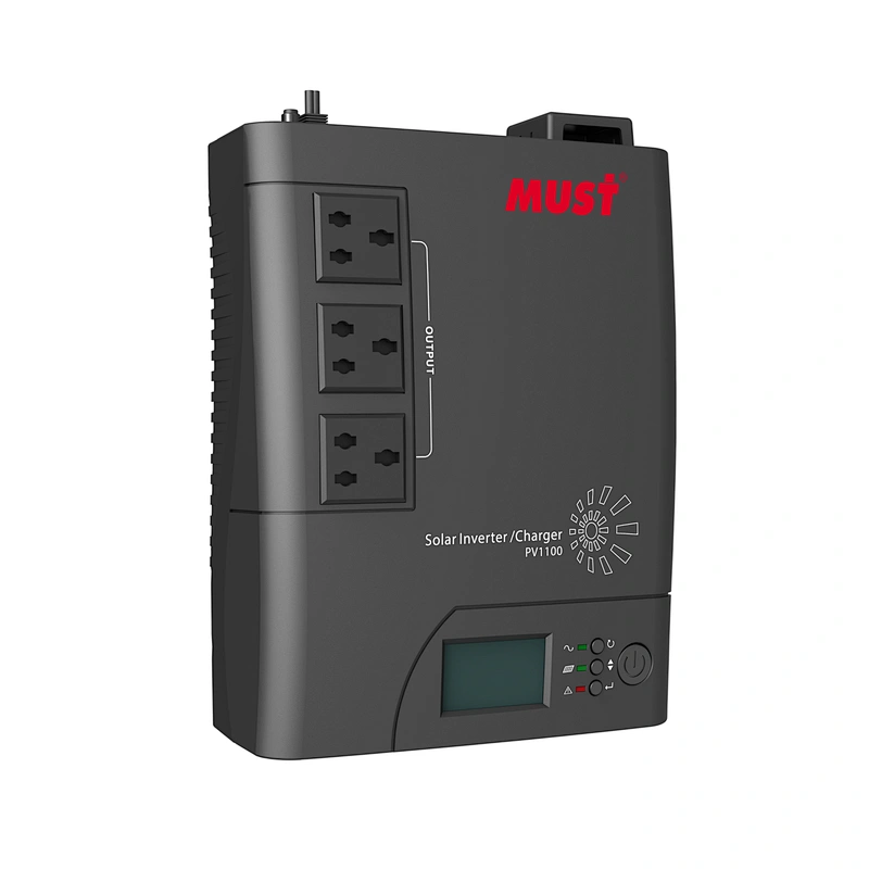 MUST Hybrid solar inverter 1000va 2000va cheap home use inverter 1KVA 2KVA PWM inverter