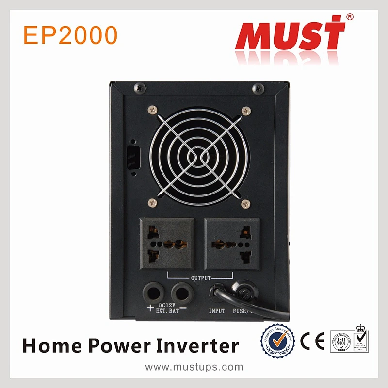 EP2000series low frequency sine wave must power jack inverter with portable and tower type shell