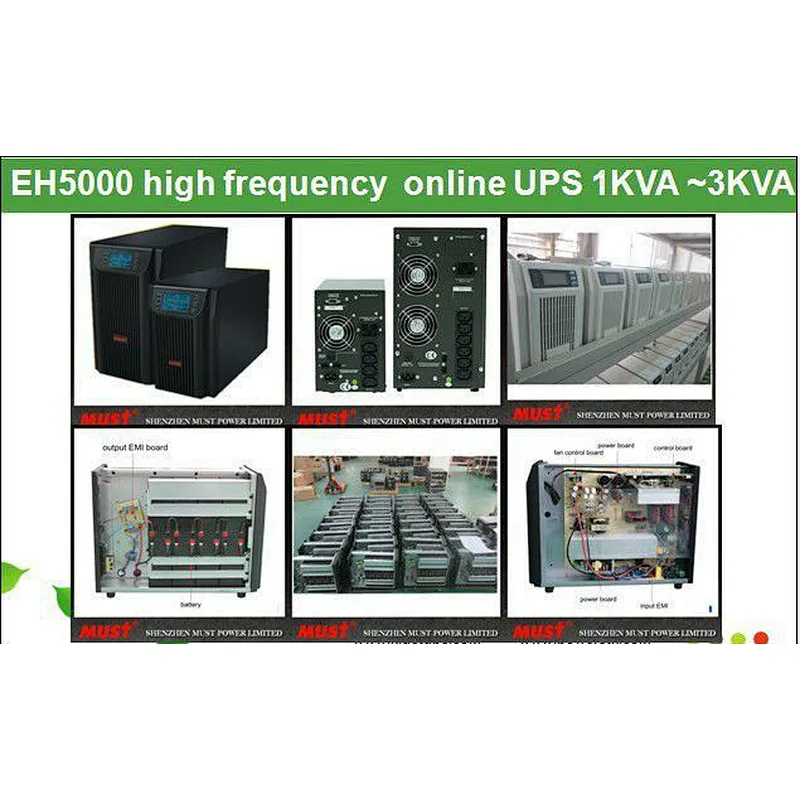Online UPS 1kva to 10kva LCD display with battery inbuilt tower design UPS Paraguay Pakistan