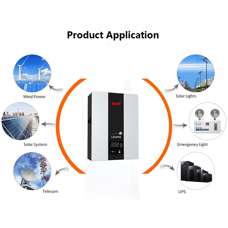 NEW !! MUST 48V 100AH   Lithium Battery  for  solar system