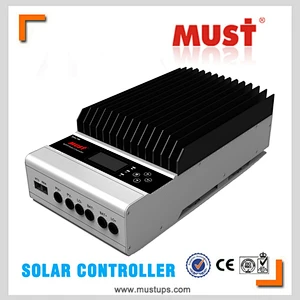Must best supplier Top Quality 12V / 24V / 36V / 48V mppt solar charge temperature controller