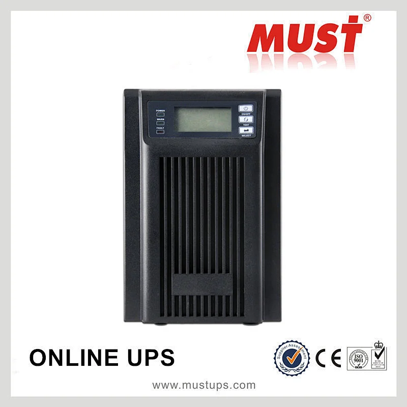 Long run model 1kva/2kva/3kva online ups need connect with external battery UPS power system