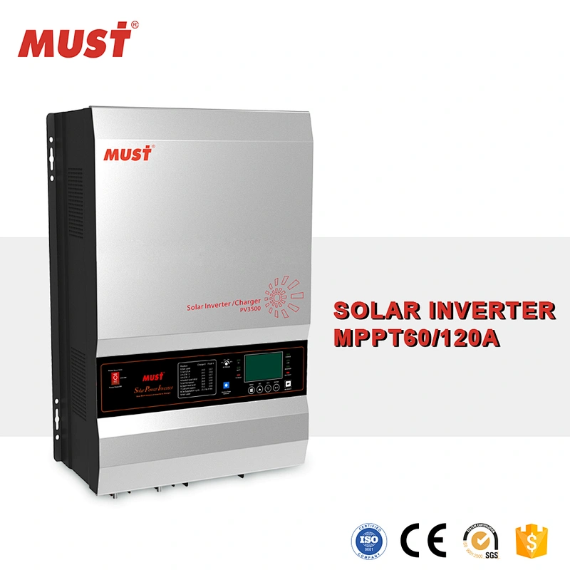Wifi monitoring solar inverter 12KW 200A MPPT charger controller from MUST POWER inverter