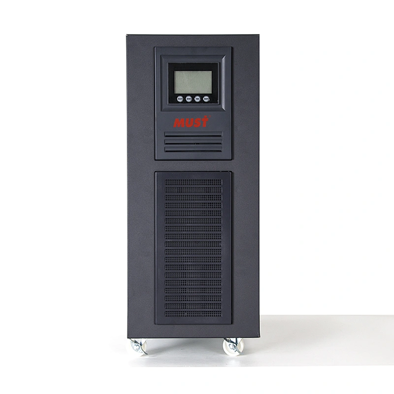 MUST factory Online Uninterrupted Power Supply 20kva can connect 16pcs of 12v battery
