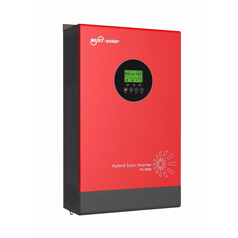 MUST Fresh New Hybrid Inverter 2KVA 3KVA 40A 60A MPPT 24V 48V MUST Solar Inverter