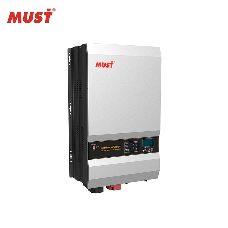 MUST Low frequency MPPT inverter 4kw to 12kw with transformer inbuilt connect to wifi lithium battery