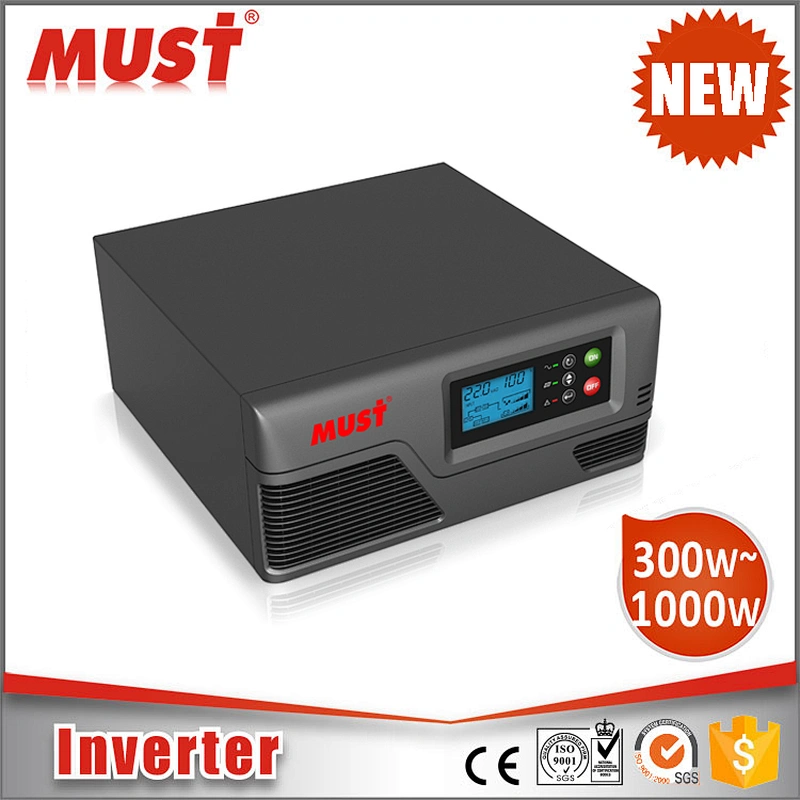MUST 800w battery charger inverter 12v to 220v power voltage converter dc ac