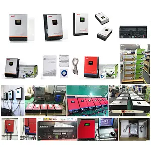 Solar Inverter + Solar Charge Controller + Batteries (10kW capacity)