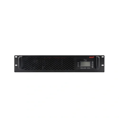 MUST High frequency online UPS 0ms transfer time 1kva 900w with 2pcs of 12v 7ah inside battery