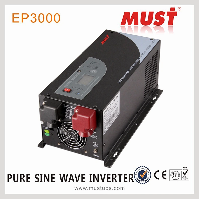Dubai market pure sine wave hybrid solar inverter with copper transformer for solar power system