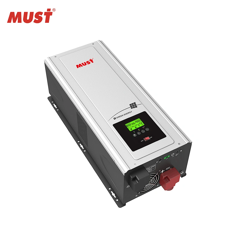 EP3000 Plus series 6000W 6kw dc 48V to ac 110V/220V/230V low frequency pure sine wave off grid solar system inverter