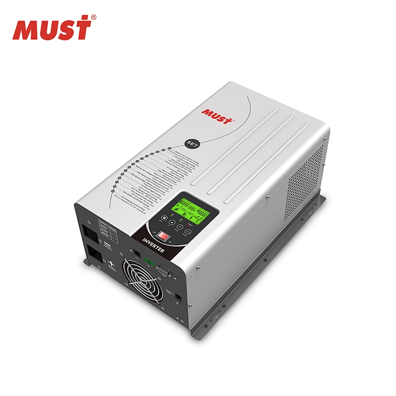 MUST  solar solar 5000W 48v split phase pure sine wave  power inverter 120/240Vac  for home use Competitive Price Solar inverter