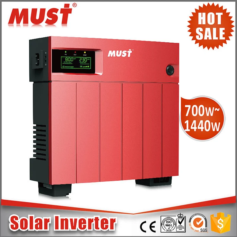 MUST 15/20A Charge Current Iron Case Popular In Kenya Solar Inverter