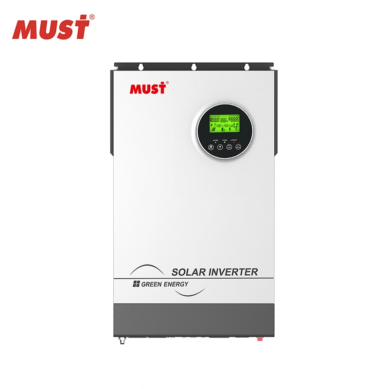 MUST 120Vdc-500Vdc PV input 5KW VMII plus off grid inverter build-in 80A mppt controller