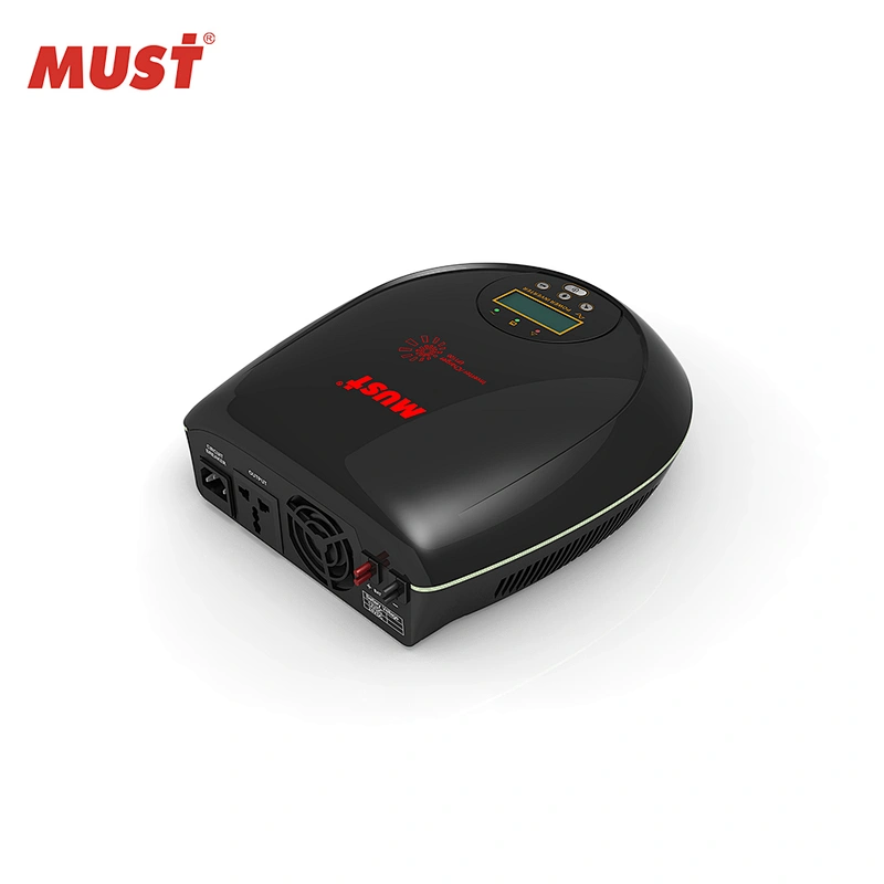 MUST Hybrid power inverter 1200va 2400va pure sine wave inverter charger