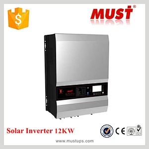 10KW Intelligent Solar Inverter 10000wats solar converter with built-in battery controller