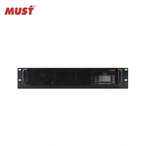 MUST High frequency online UPS 1kva to 10kva with external battery set rack mount design