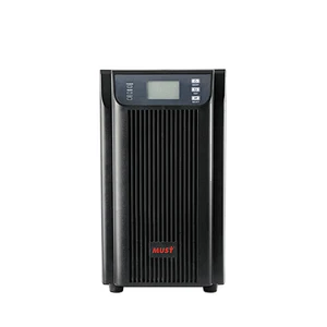 MUST 2KVA  battery constant current discharge china supplier high frequency ups for single phase power supply for data center