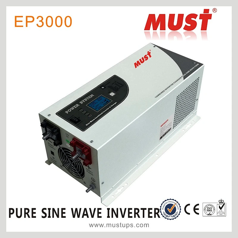 MUST Brand Low Frequency Off Grid Dc to Ac pure sine wave inverter with toroidal transformer
