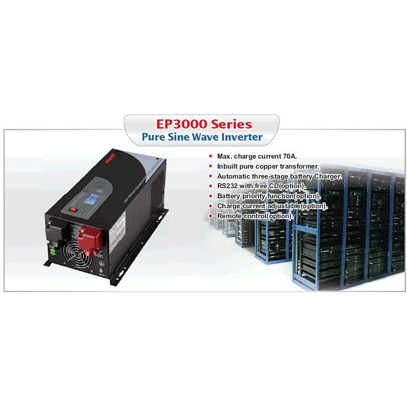 Low Frequency Solar Power Inverter with Charger (1KW/2KW/3KW/5KW/6KW) DC AC Inwerter