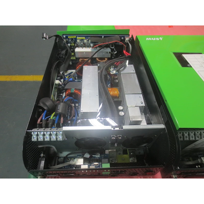 MUST  SOLAR PH1800Plus series high frequency 5KVA DC48V to AC220V on/off grid hybrid inverter with wifi kit