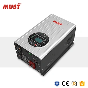 10000 Watt Solar Panel System Dc Ac Solar Inverter Inbuilt MPPT Solar Charger