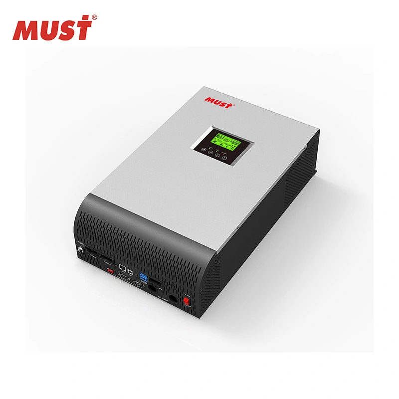 MUST 5000w 500v inverter pure sine wave output  PV inverter hybrid inverter price