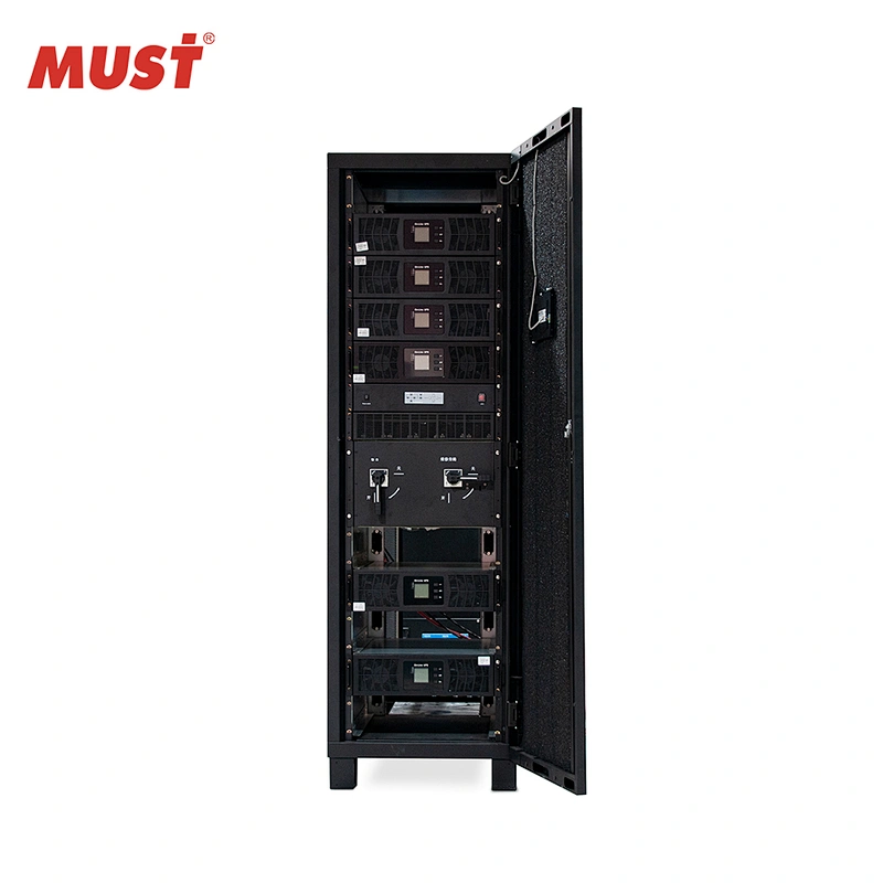 MUST Low frequency Online UPS 20kva 30kva 40kva 100kva 200kva N+1 parallel redundant connection price