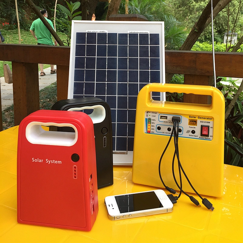 Best MUST supplier home solar lighting System 10W , outdoor solar strip light