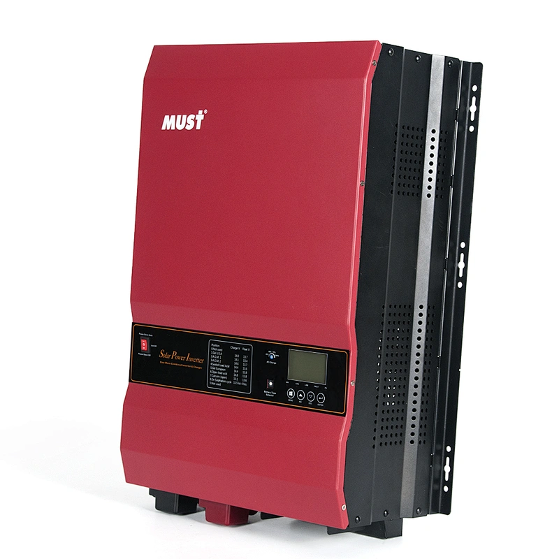8KW 80A/200A charger controller in-built solar off grid inverter with low frequency inverter