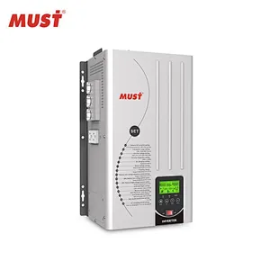 split phase dc to ac power inverter 48v 110v/220v 6000w LCD+LED