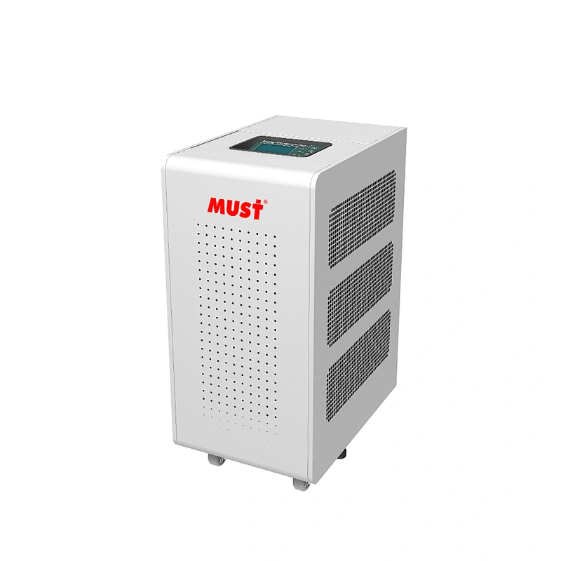 MUST DC AC inverter hybrid solar power system inverter 9kw 12kw 3phase