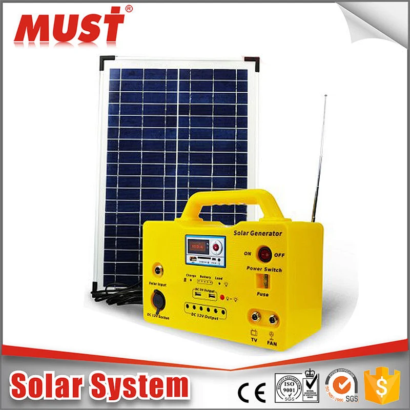 Hot Solar power systems Solar Home System for Lighting With Mobile Phone Charger