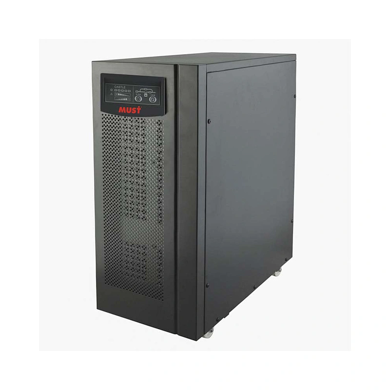 MUST Online UPS 6kva 4800w with 16pcs of 12v 7ah battery inside 0ms transfer time promotion price