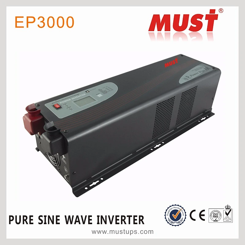 EP3000 MUST pure sine wave power inverter 12v 220v 15000w