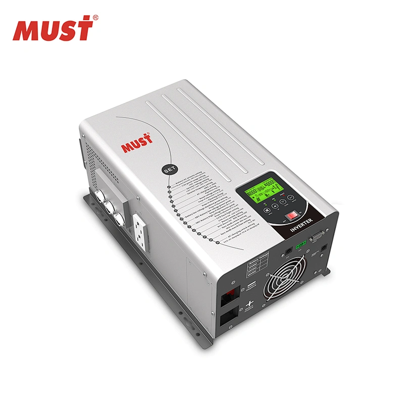 MUST  solar solar 5000W 48v split phase pure sine wave  power inverter 120/240Vac  for home use Competitive Price Solar inverter