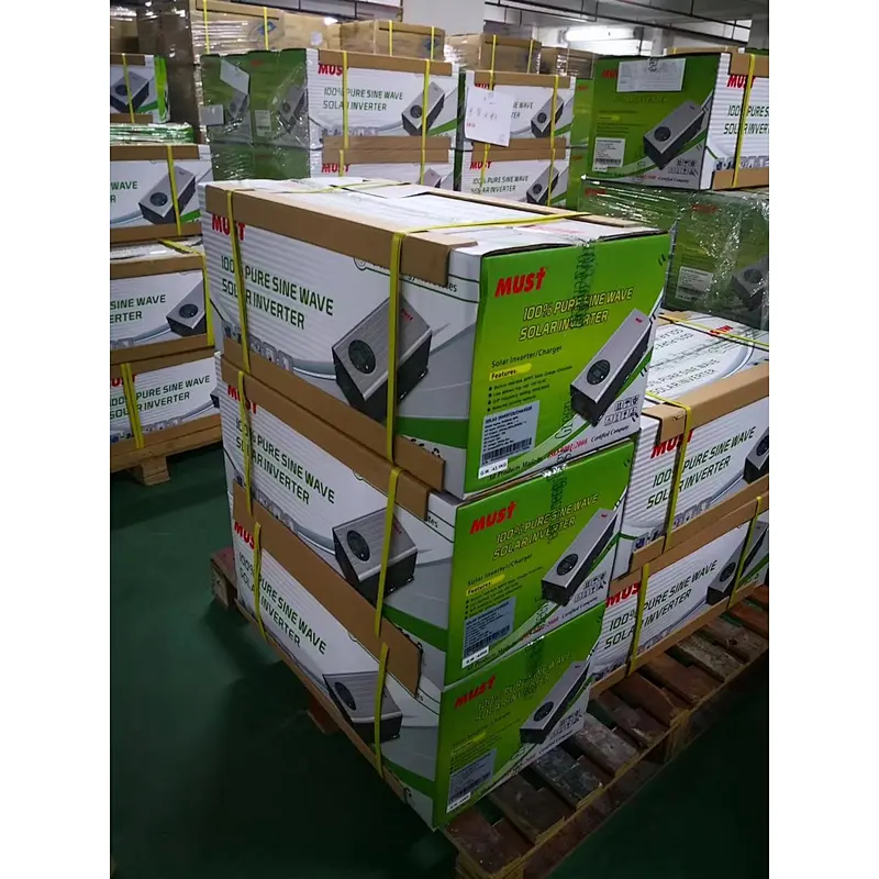 Hot  selling MUST Pure sine wave solar inverter off-grid solar power inverter dc 12v ac 220v 5000w