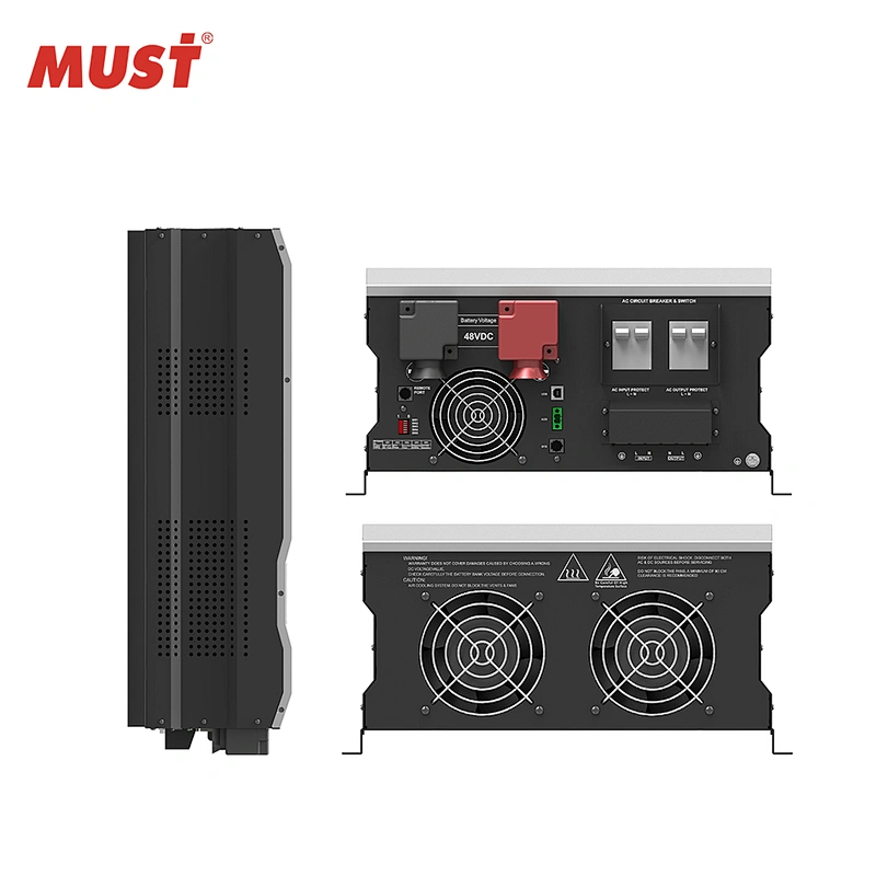MUST HOT SALE EP3000 Series PSW7 sine wave Inverter 1000W 3000W/ Inverter 6000W/ off grid Inverter