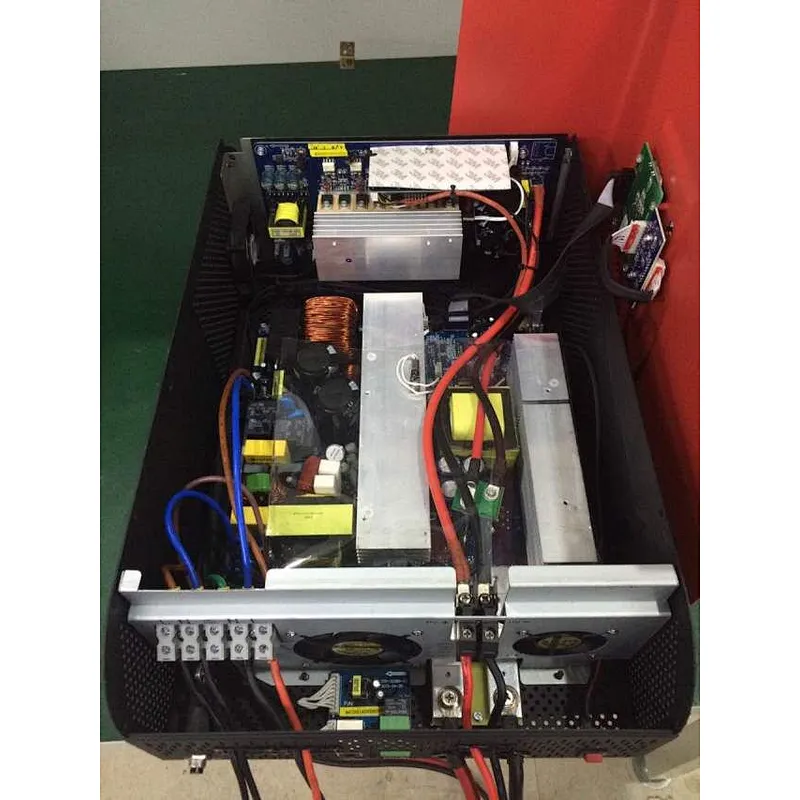 MUST POWER < MUST SOLAR> Hot selling PV18-3K HM Pure Sine Wave Hybrid Inverter 24v 3KVA MPPT Controller Inverter with Charger for home solar system