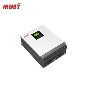 MUST Off grid solar system 220v solar inverter 3kw 24v with 80A MPPT
