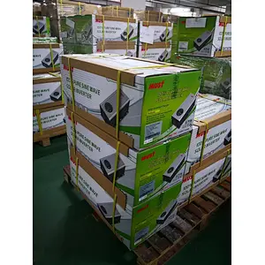 < MUST  SOLAR>Low frequency 2000W 12V solar power inverter with MPK solar charger controller