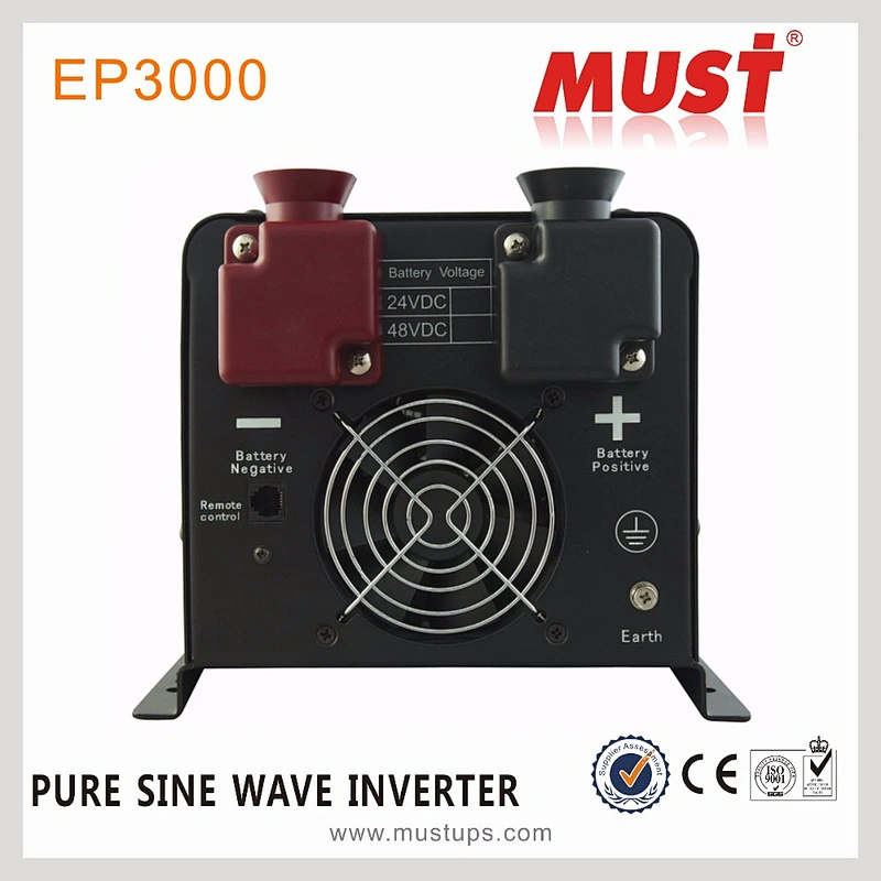 MUST pure sine wave low frequency power dc to ac stackable inverter pure sine wave
