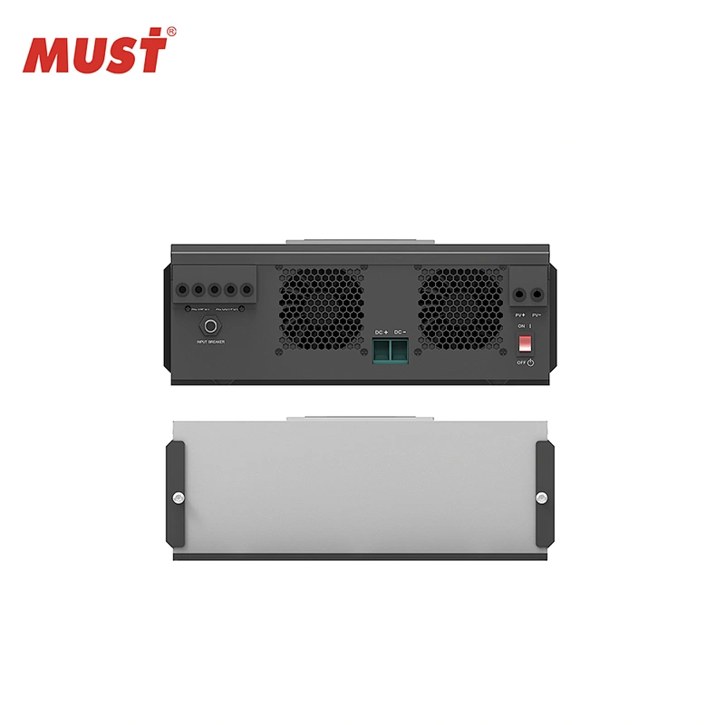 MUST High frequency hybrid solar power inverter 5200w 48v work without battery 500v dc PV